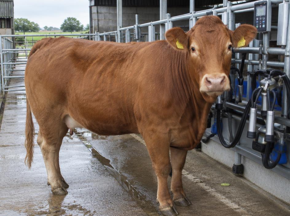 Limousin Dairy cow