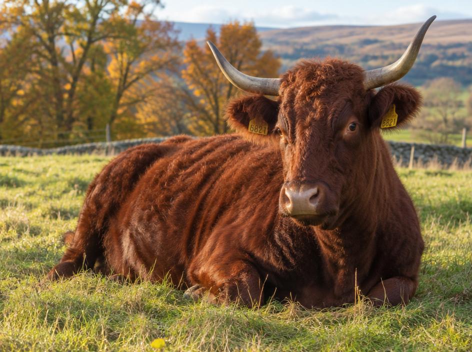 Salers Suckler cow