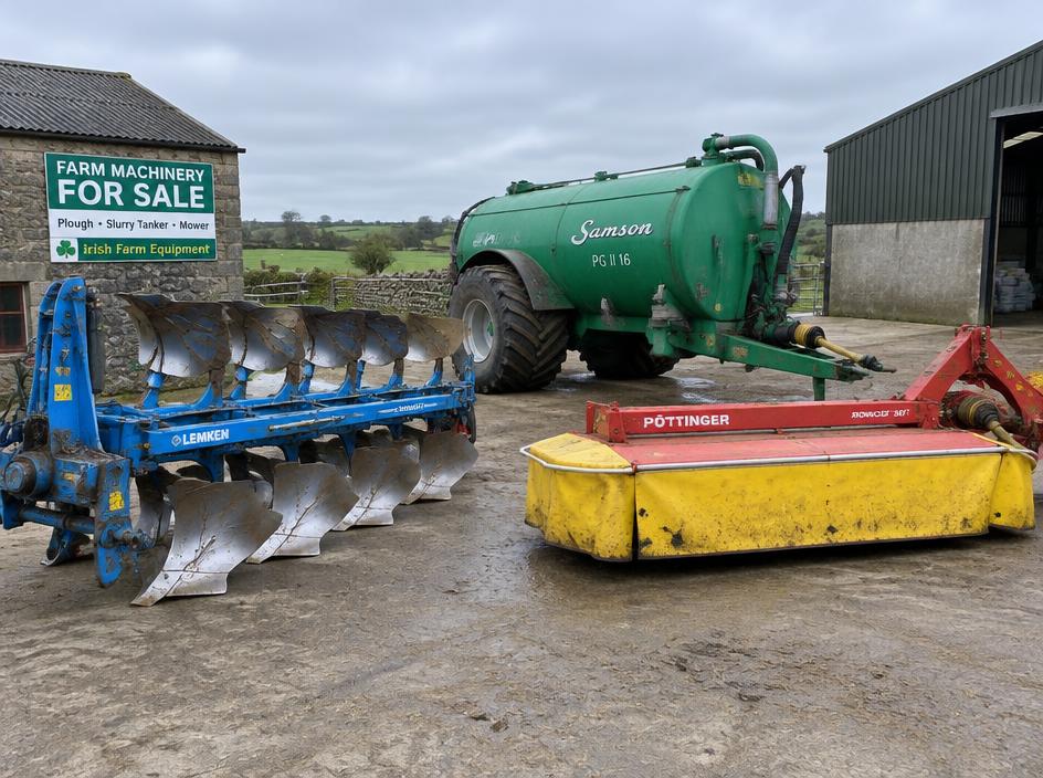 Lemken 5-Furrow Reversible Plough